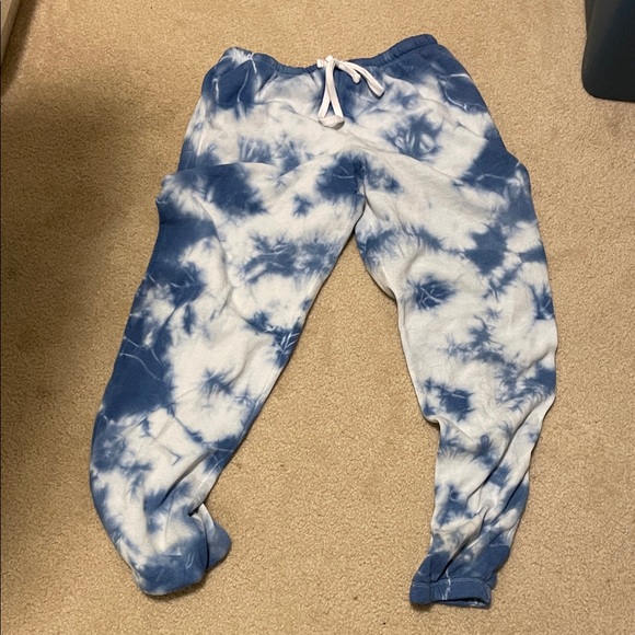 Garage Blue Tie-Dye Joggers - Picture 1 of 1